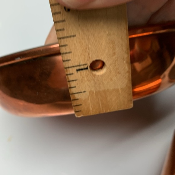 Mini brass frying pans and pot - Picture 12 of 14